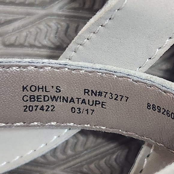 Croft & Barrow Leather Walking Sandals - Picture 11 of 12